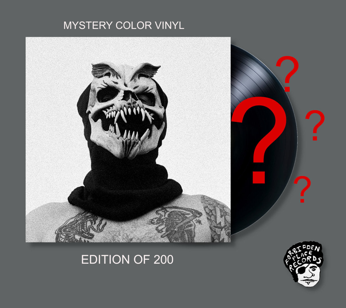 Charley No Face - "Eleven Thousand Volts" Mystery Vinyl LP