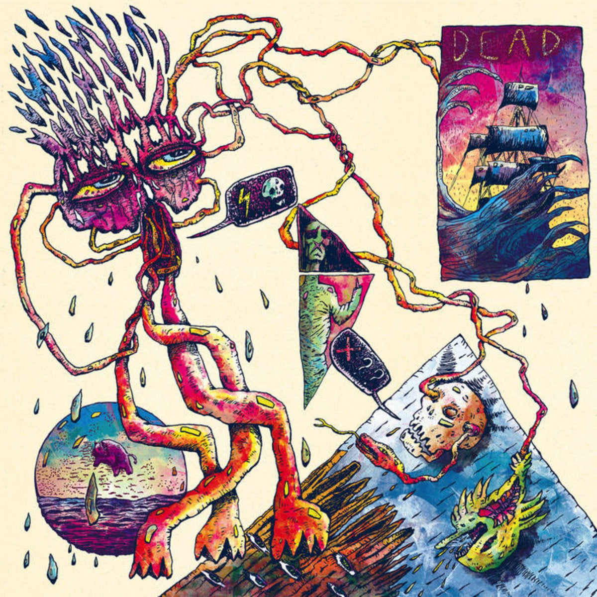 DEAD - "Raving Drooling" Cassette