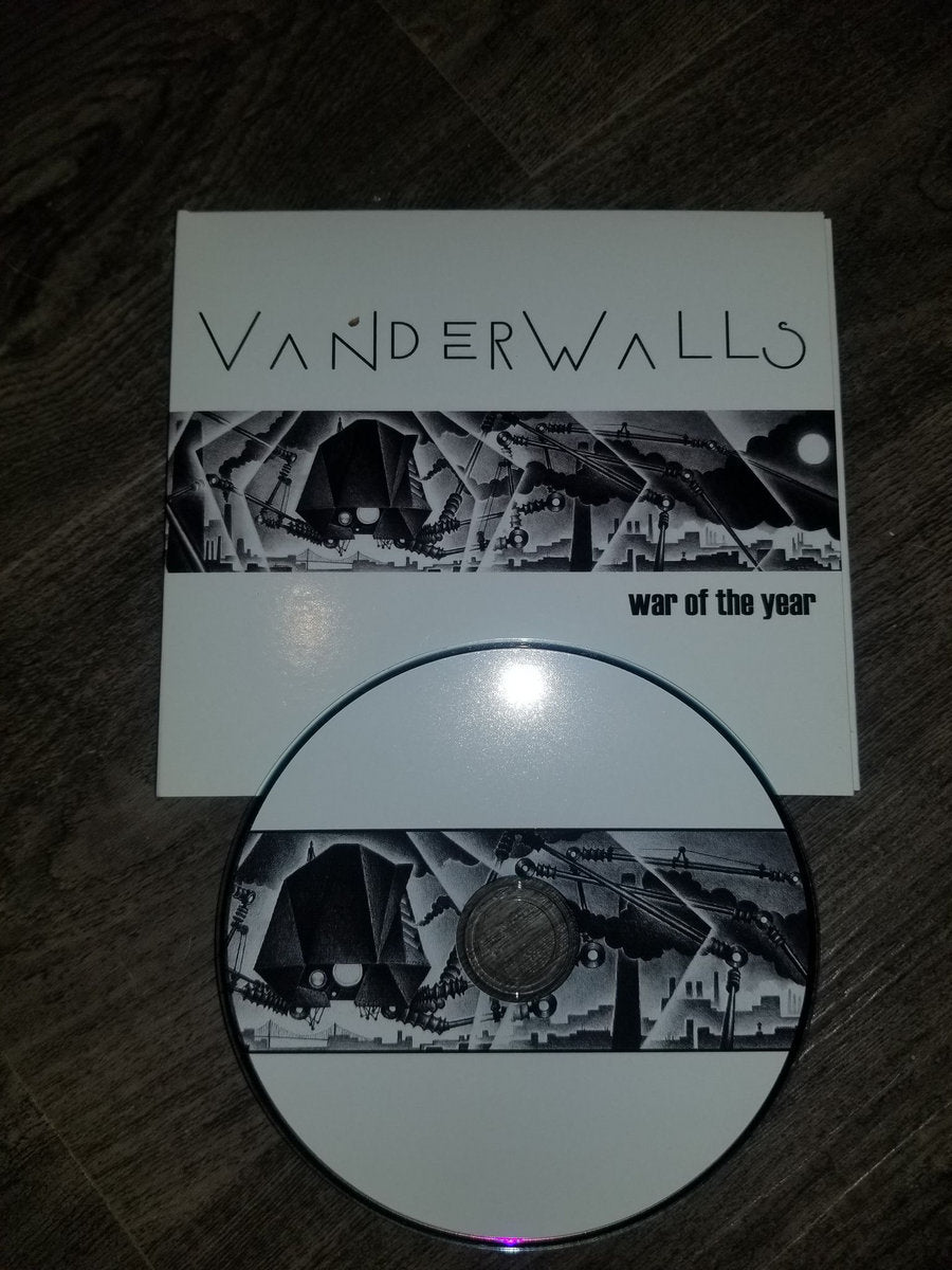 VANDERWALLS - "WAR OF THE YEAR" Compact Disc