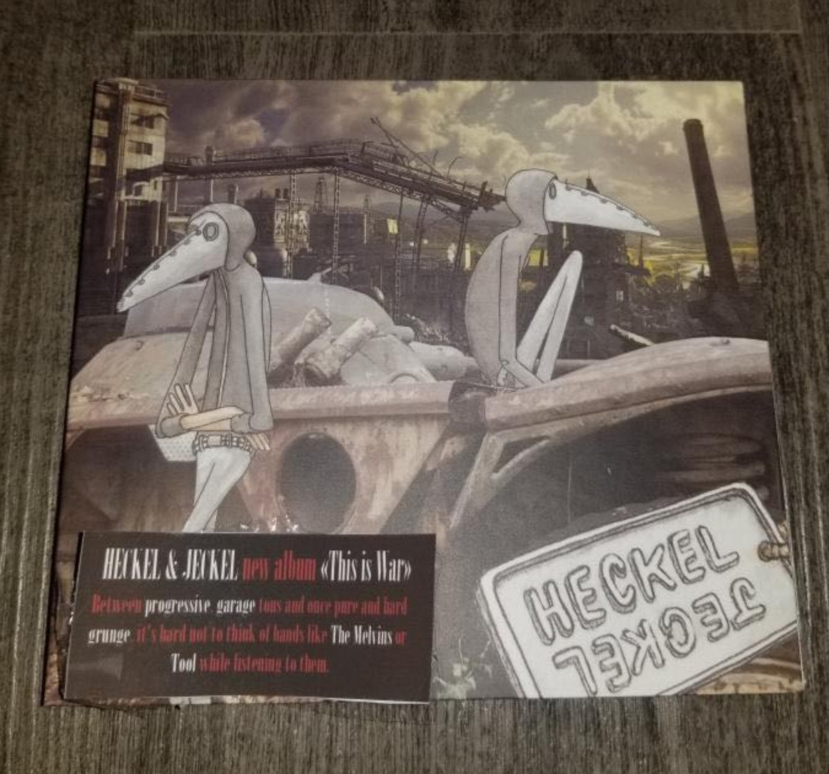 HECKEL & JECKEL "This is War" Compact Disc