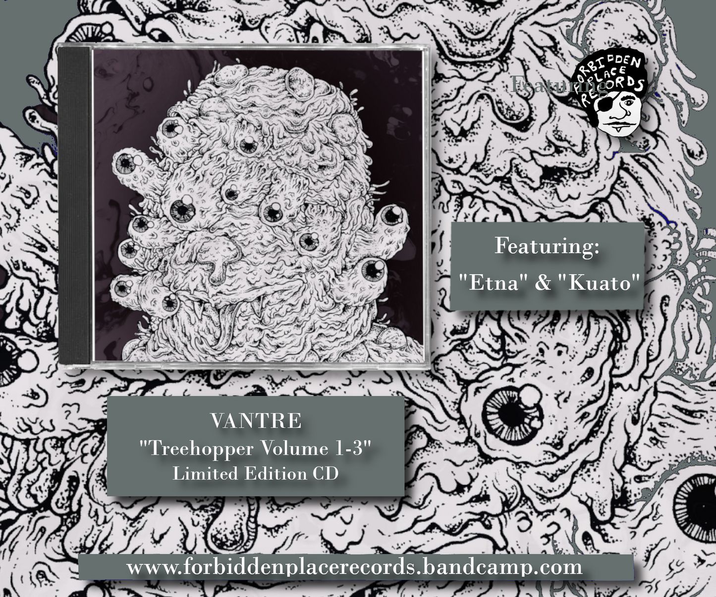 Vantre - "Treehopper" Vol. 1-3 Compact Disc