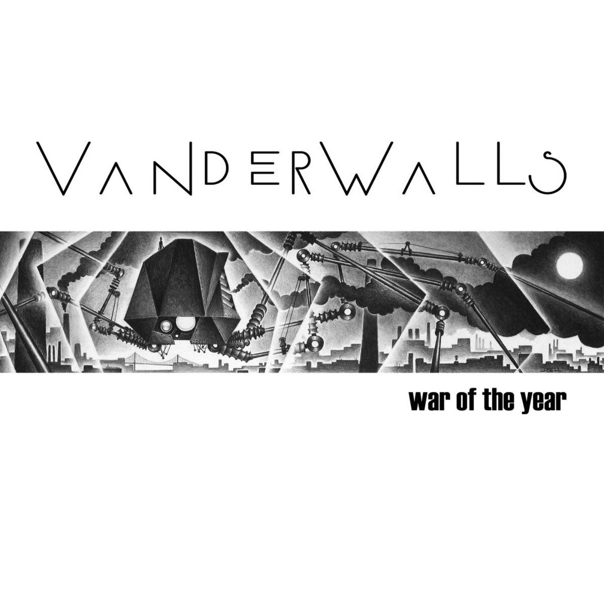 VANDERWALLS - "WAR OF THE YEAR" Compact Disc