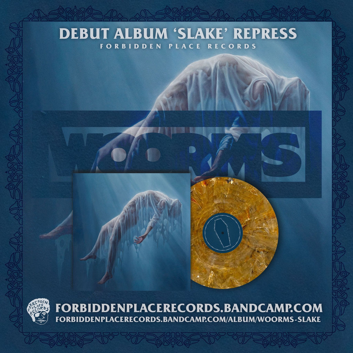 Woorms - "Slake" Vinyl LP (Dead Fox Edition)