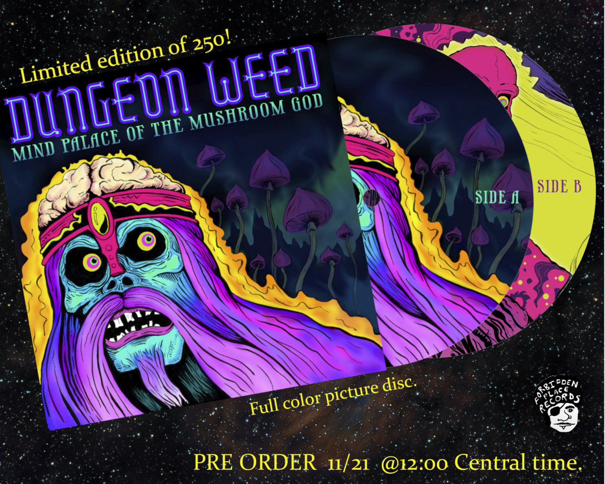 Dungeon Weed - "Mind Palace of the Mushroom God" Picture Disc LP
