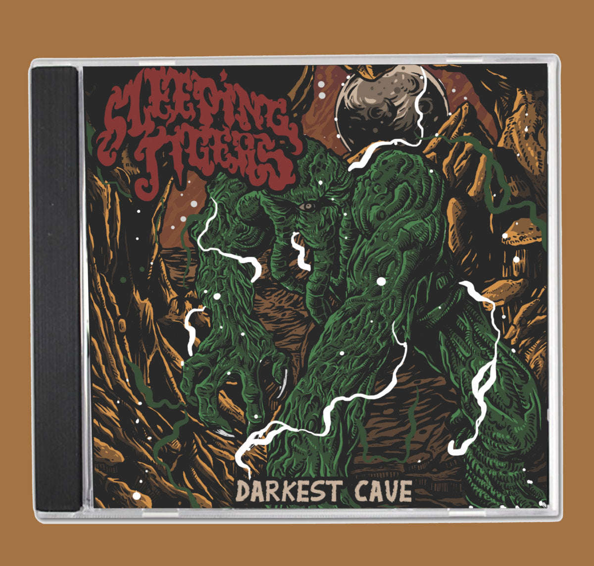 Sleeping Tigers - "Darkest Cave" Compact Disc