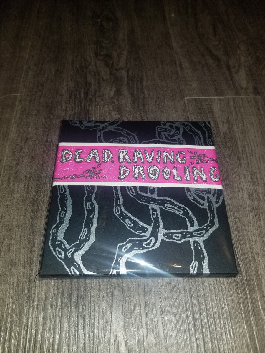 DEAD - "Raving Drooling" Compact Disc (Hand Printed)