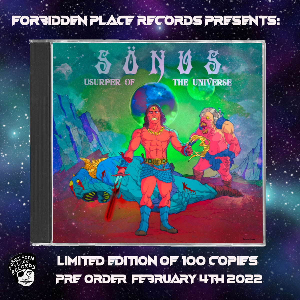 SÖNUS - "Usurper Of The Universe" Compact Disc